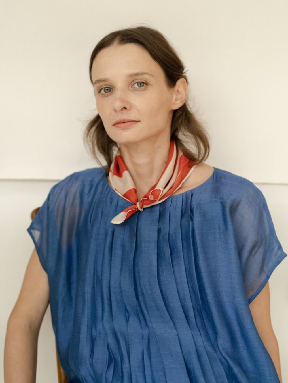 Runaway Bicycle Mimi Dress, Blue - Picture 5 of 7